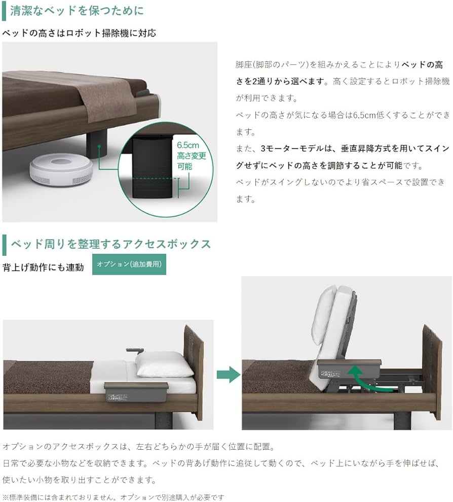 Amazon.co.jp: 開梱設置付 介護ベッド 電動ベッド 介護用ベッド